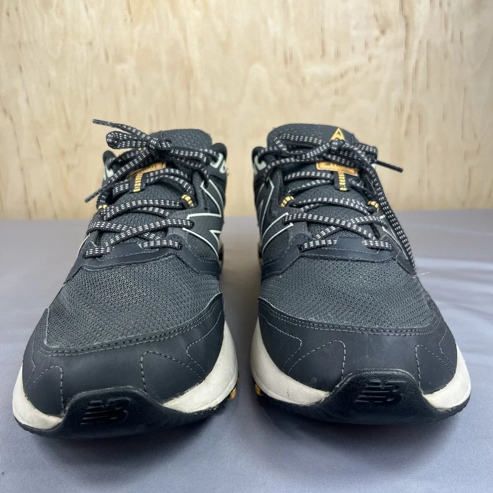 New Balance 410 v7 Trail Running Shoes Men's Size 14D Gray MT410LG7 Used